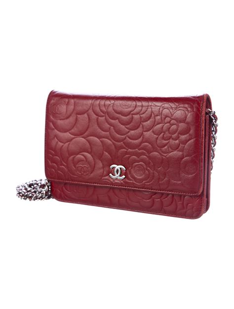 camellia chanel wallet|chanel wallet on chain measurements.